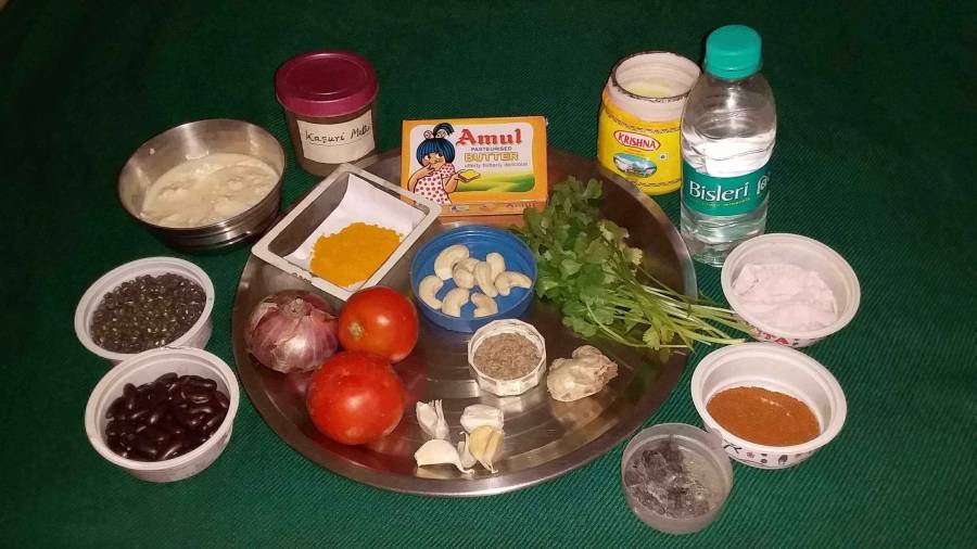  ti
Ingredients needed for Recipe of Dal Makhani.