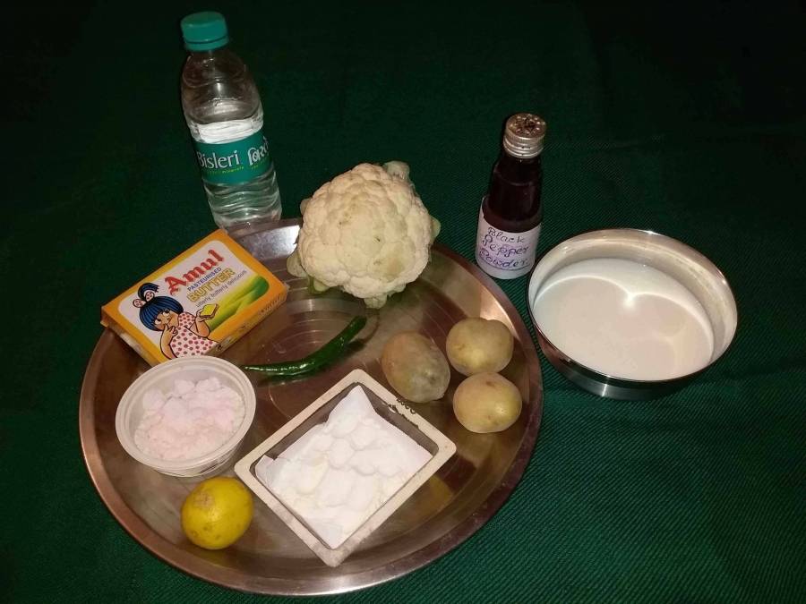  ti
Ingredients needed for Aloo Gobi Recipe.