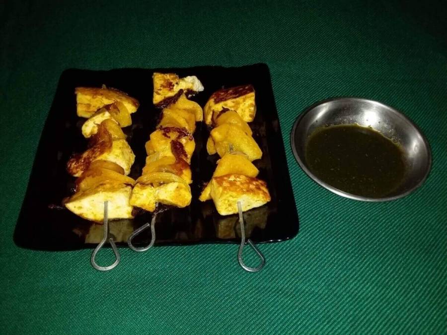  ti
The Final dish prepared by using Recipe of Paneer Tikka. 