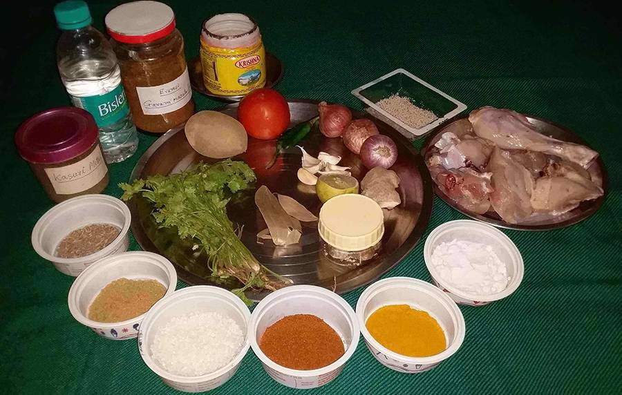  ti
Ingredients for Chicken Curry Recipe