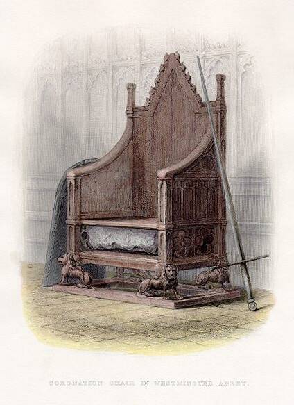 coronation chair Stone of Scone