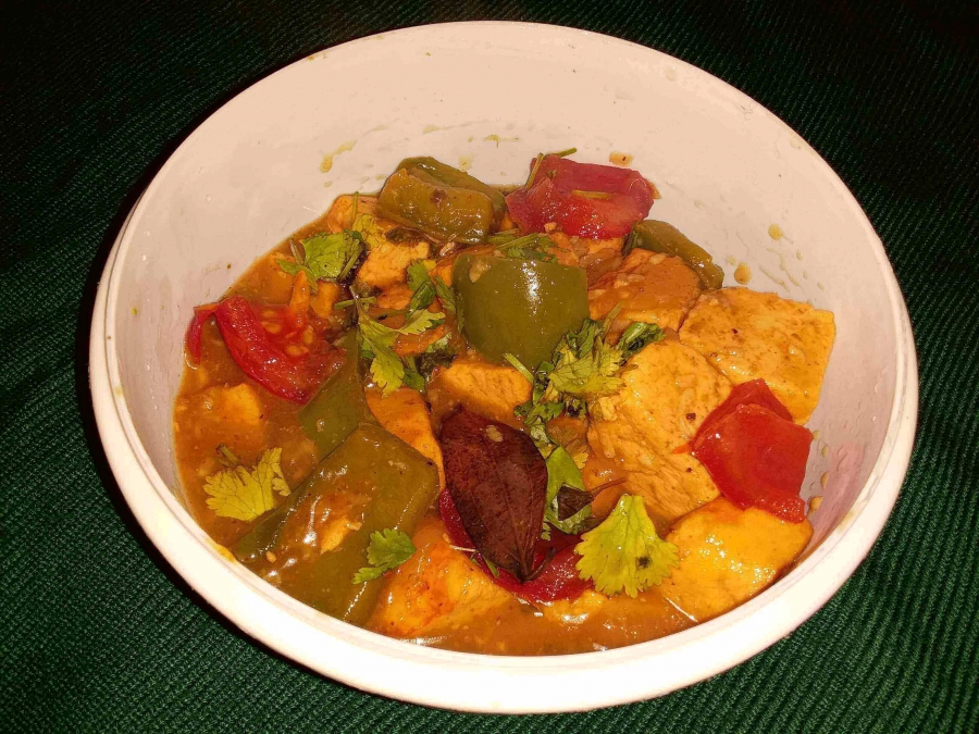 Kadai Paneer - The Final Dish.