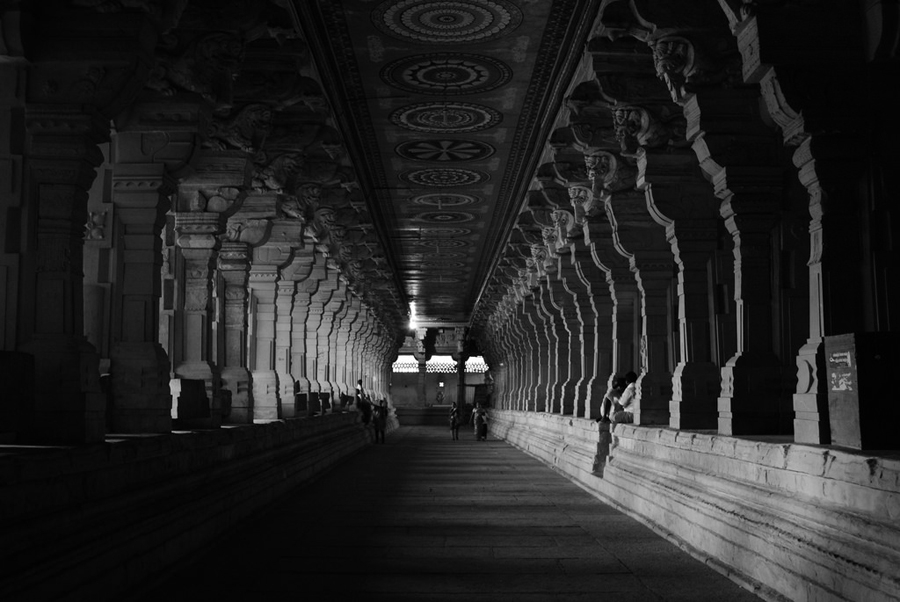 Ramanathaswamy temple corridor