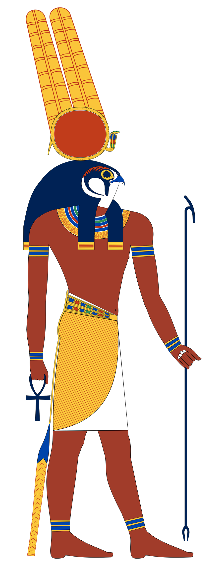 Egyptian war god Montu