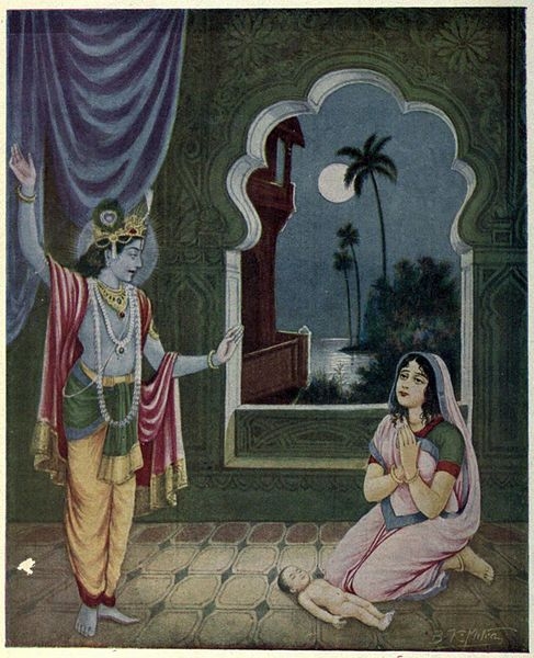 Due to Lord Krishna's endeavour, Parikshit's life is restored in his mother's womb & later he is born as a healthy boy