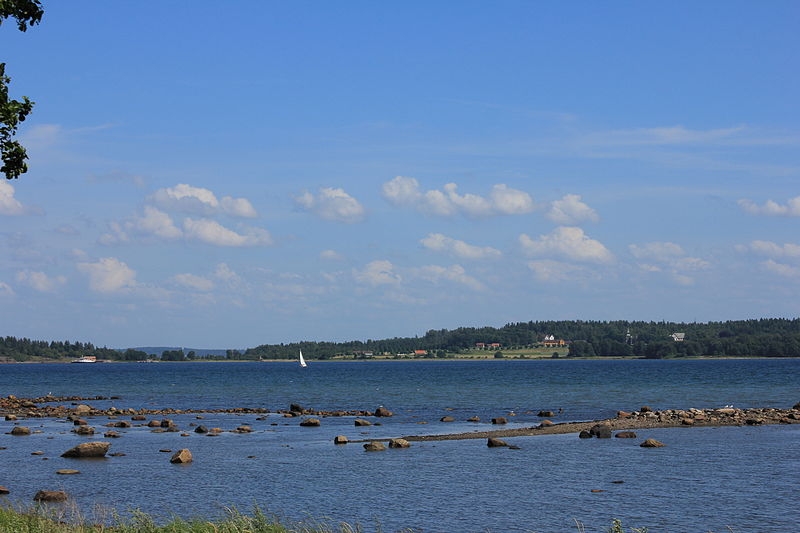 Towards Bastøy island in Horten, Norway