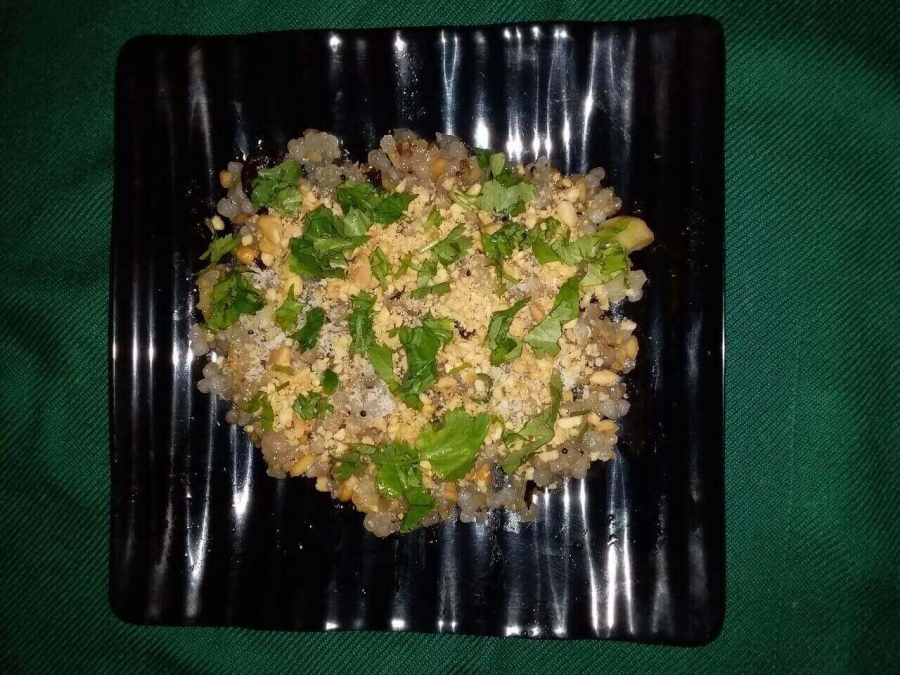 Final Dish prepared by using Recipe for Sabudana Khichdi.