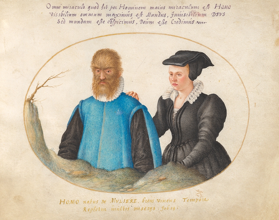 Petrus Gonsalvus with his wife