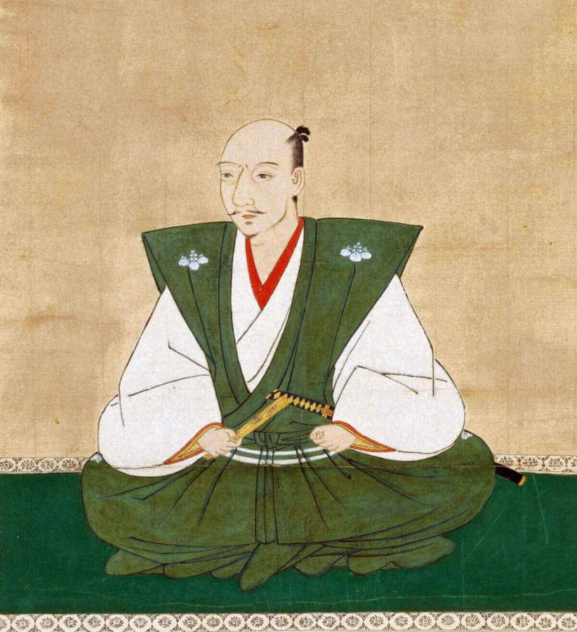 Oda Nobunaga in a 16th-century portrait by Kanō Motohide.