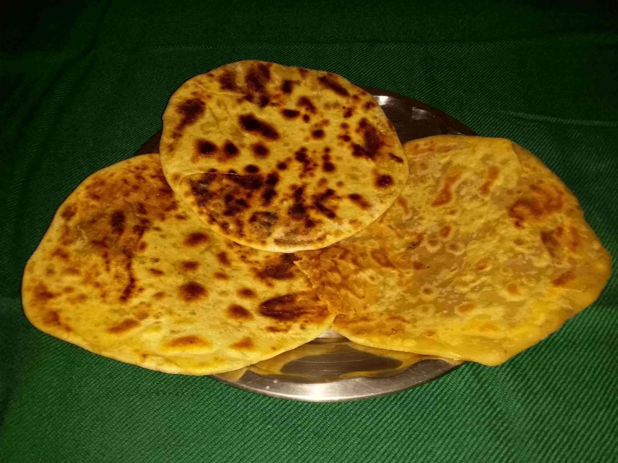 Puran Poli - The final dish prepared by using Recipe of Puran Poli.