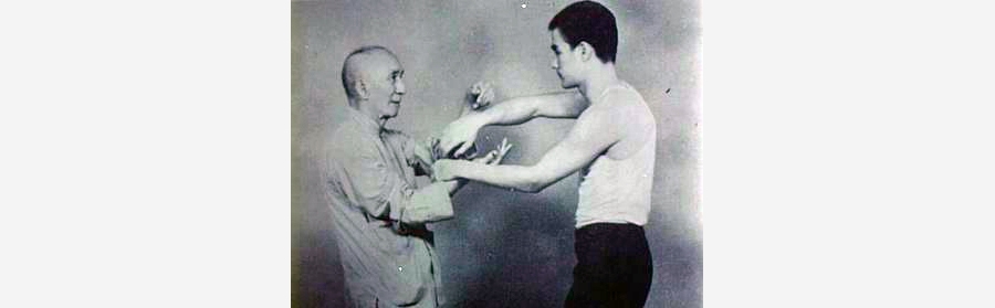 Bruce Lee and Ip Man