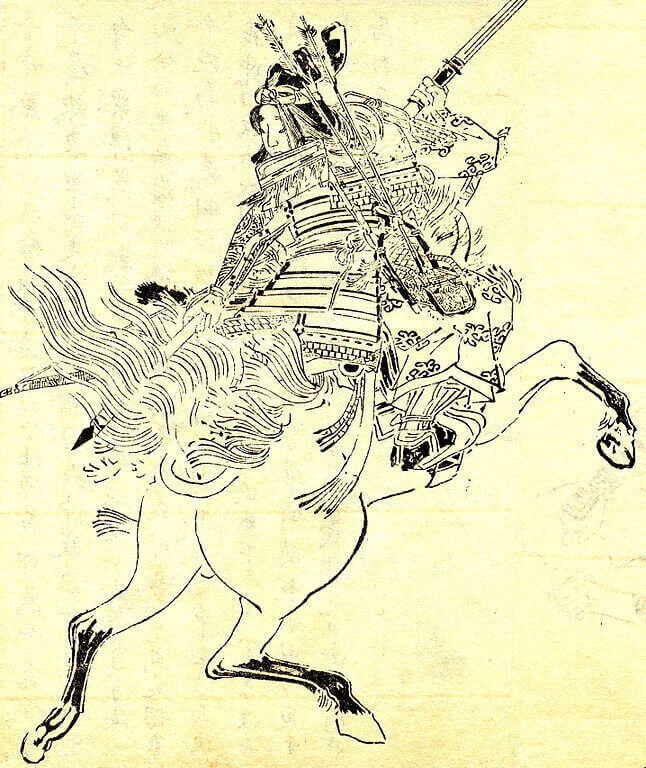 Tomoe Gozen—artist's impression by Kikuchi Yōsai (1781–1878).