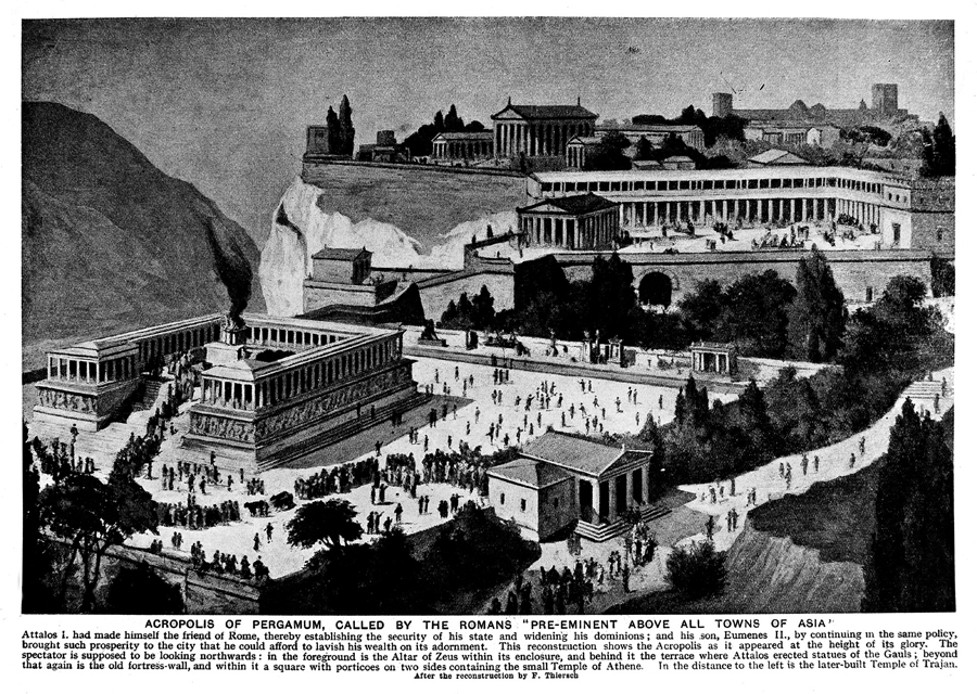 The Acropolis at Pergamum