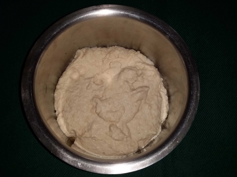 Thick ground paste of Dal used in Recipe of Medu Vada.