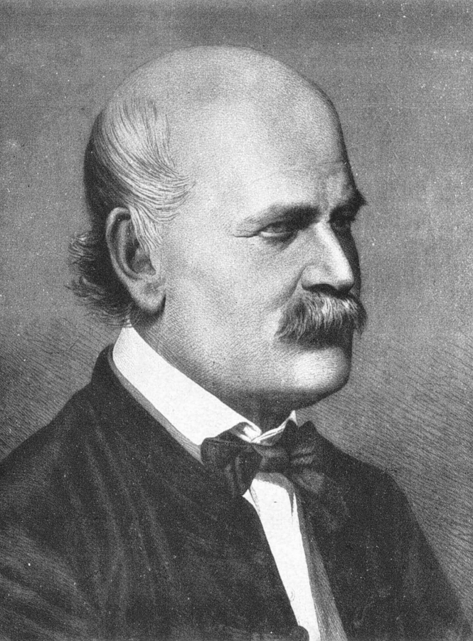 Dr. Ignaz Semmelweis, aged 42 in 1860.