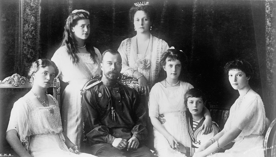 The family of Tsar Nicholas II of Russia