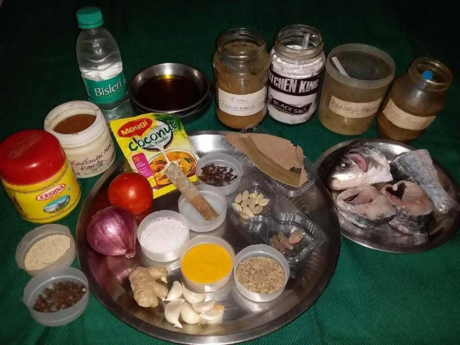 Ingredients Used in Fish Kalia Recipe