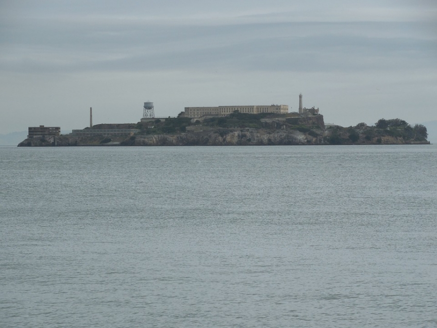 Alcatraz prison island