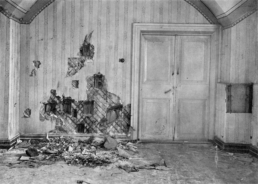 The basement where the Romanov family was killed