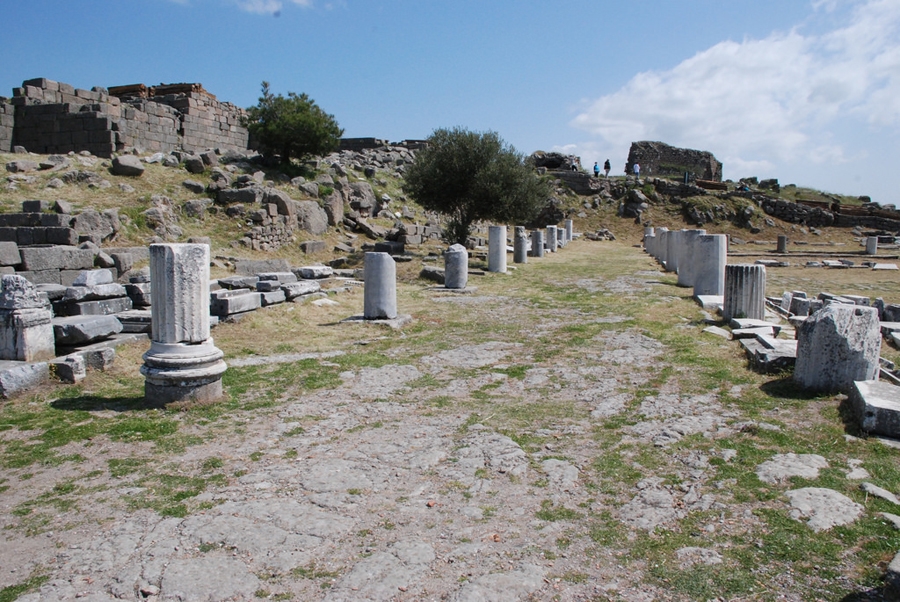 Ruins of Library of Pergamum