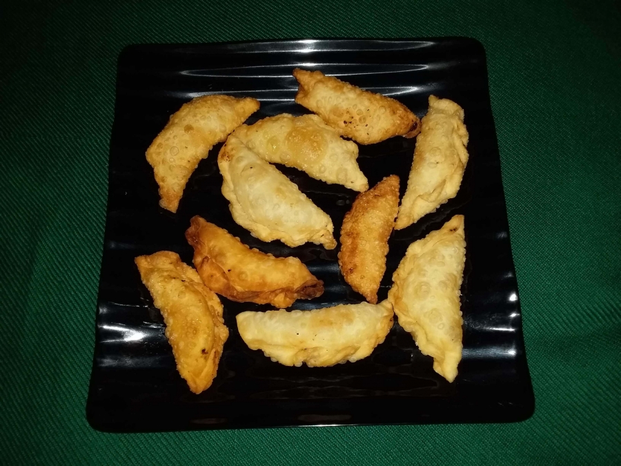 Gujiya - The final dish prepared by Guiya Recipe.