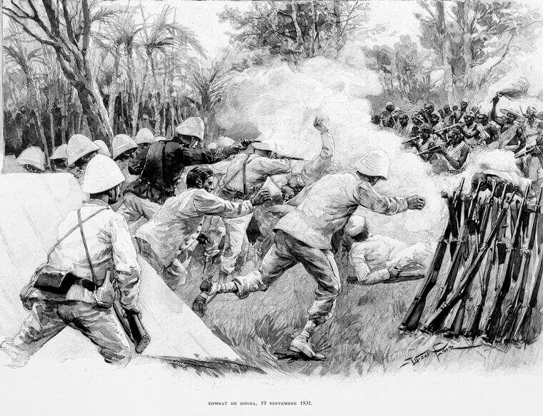 Battle of Dogba, 19 September 1892.