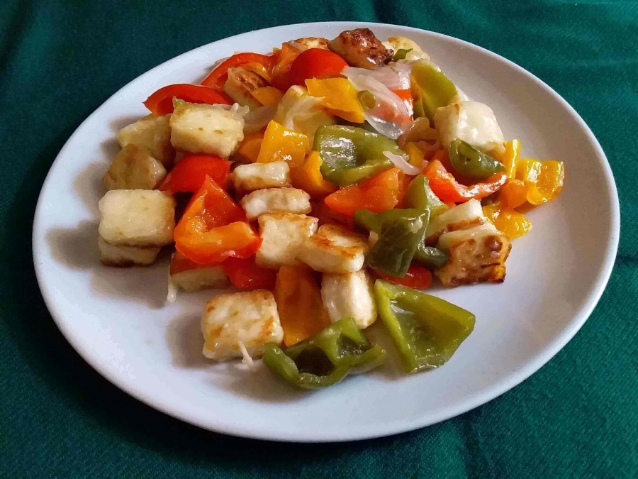 Chilli Paneer Dry Variety - The Final Dish.