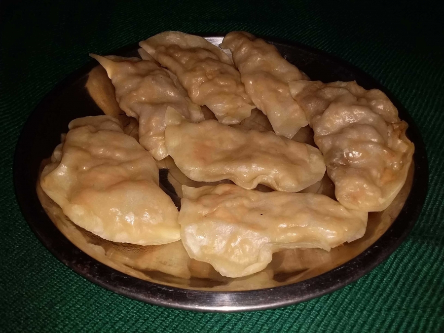 Chicken Momos - The Final Dish