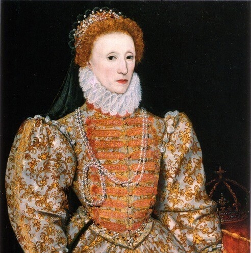 Queen Elizabeth I of England.