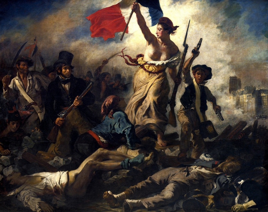 French revolution, which gave the world liberty,equality & fraternity