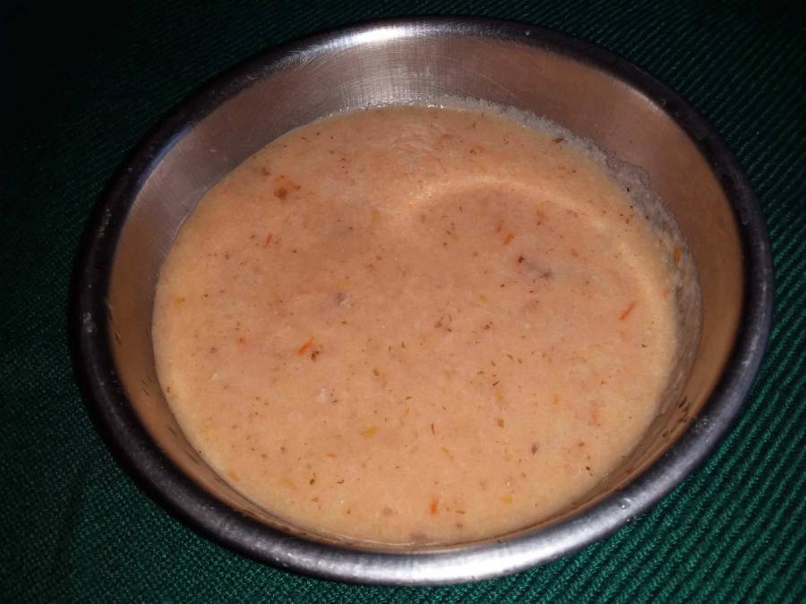 The paste used in Matar Paneer Recipe.