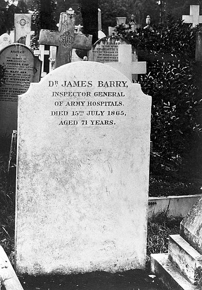 Dr. James Barry's headstone., Kensal Green Cemetery