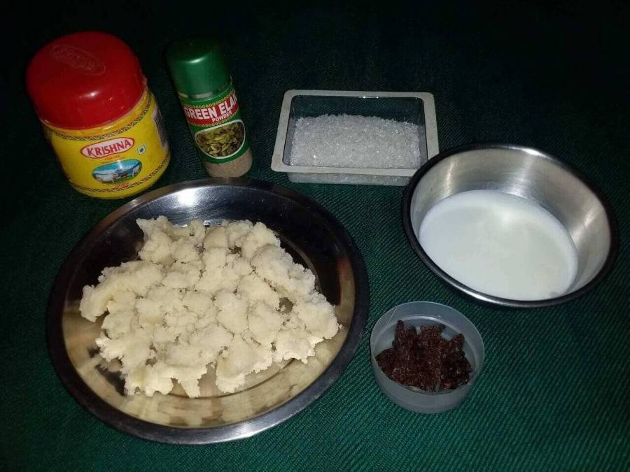Ingredients used in Recipe of Milk Peda (Using Mawa or Khoya)