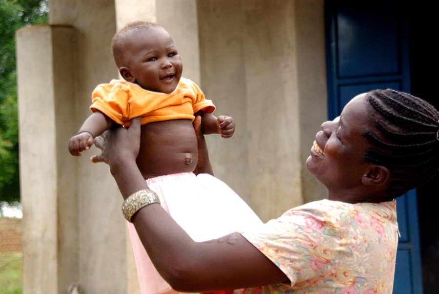 A mother's dream...is to see her children grow up to be healthy, happy and successful