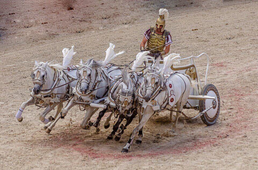 Records show that Gaius Appuleius Diocles won 1,462 of the 4,257 races he competed in.