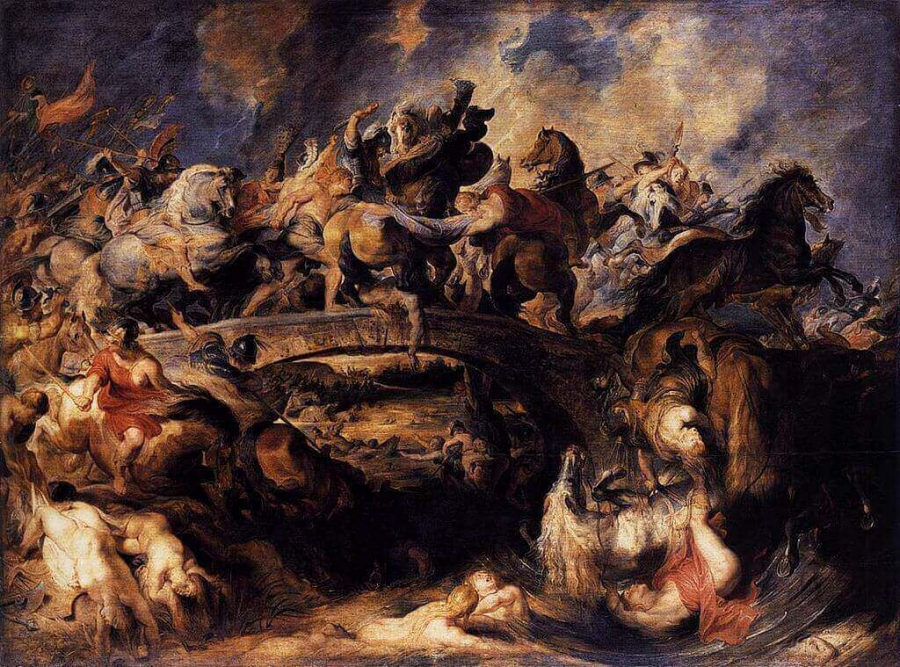 Battle of the Amazons, by Peter Paul Rubens, 1618.