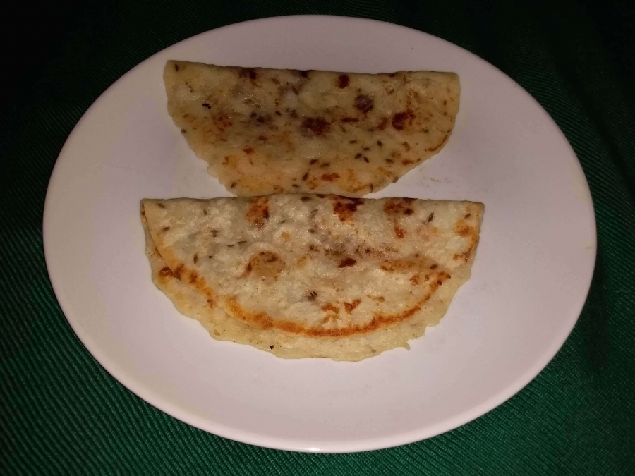 Final dish prepared by Aloo Paratha Recipe.